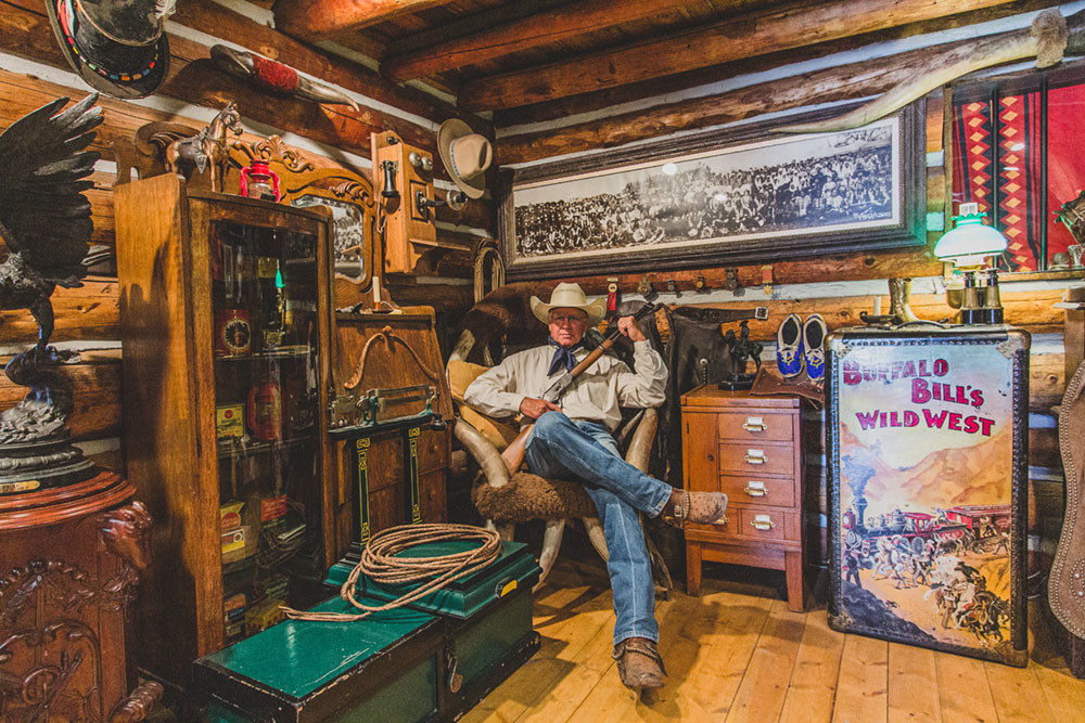 Tom Whitaker one of the founding members of the Heber Valley Cowboy Poetry Gathering