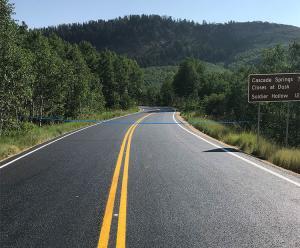 Cascade Springs Road Open