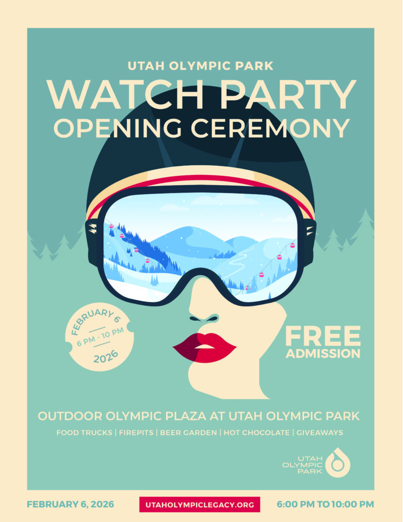 Olympic Watch Party Lights Up Utah Olympic Park on Feb. 6